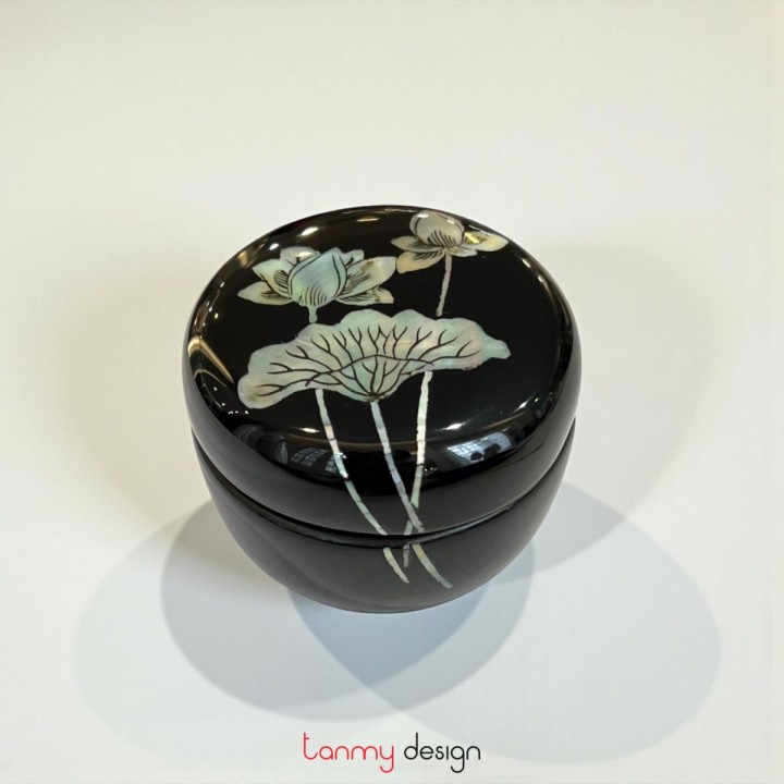 Hộp trụ sơn mài mini 7*H6cm ( các mẫu )